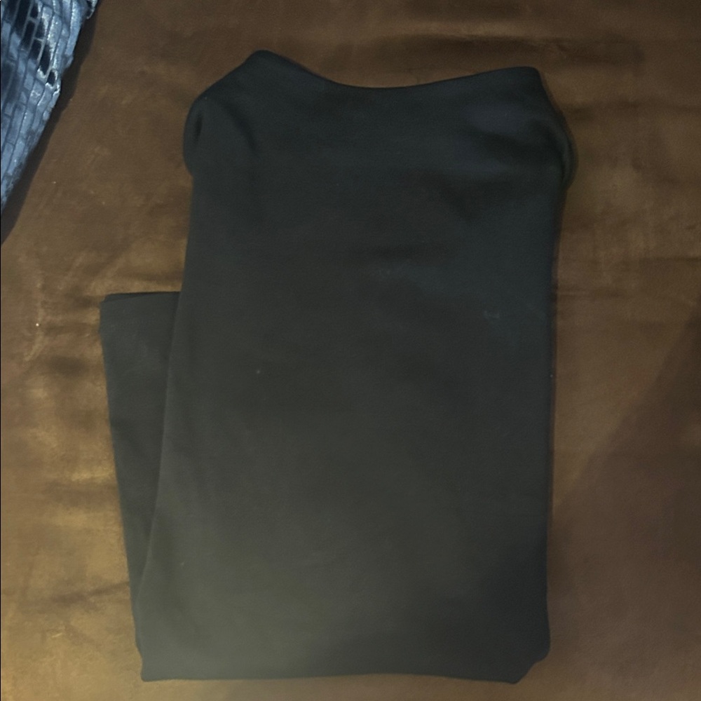 Zara Midnight Black High Neck Top